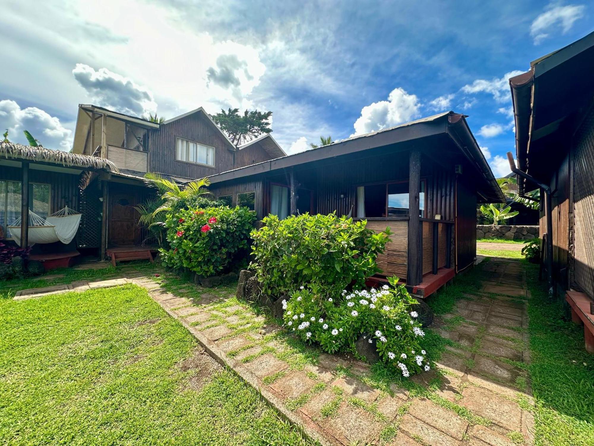 Paraiso Sunset Bungalows Hanga Roa Exterior photo
